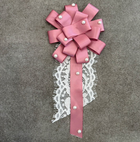 midnight lace rosette